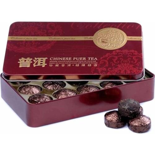 2019 Yr Glutinous Rice Ripe Mini Puer Chinese Tea, Puer Chinese Tea Shu Puer Chinese Tea Tuocha Gift Pack 75g