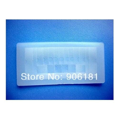 #A-8761-1, Fresnel Lens, Sensitive angle 120, PE materials, Size: 62.3X29.5mm, Focal length 22mm, Distance 12m