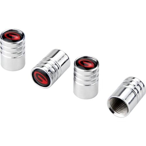 Car Tyre Decoration Metal Dust-proof Valve Air Caps for Trumpchi GA3 GA6 GA8 GS4 GS5 GS8 Auto Valve Stem Caps Cover Rim Sticker