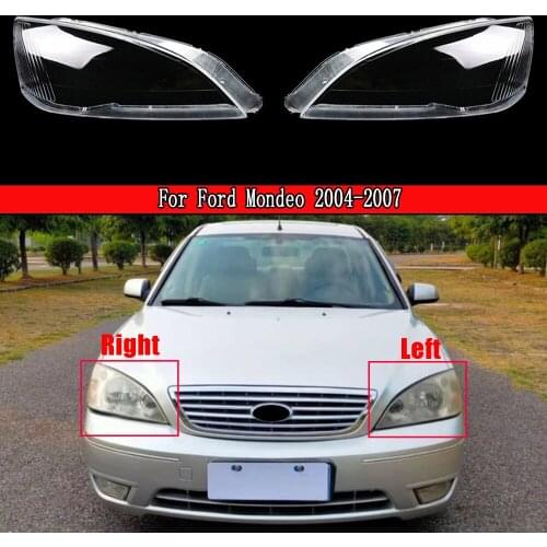 Car Headlight Cover Lampshade Waterproof Bright Shell Cover For Ford Mondeo 2004-2007 Car Replacement Auto Shell Cover