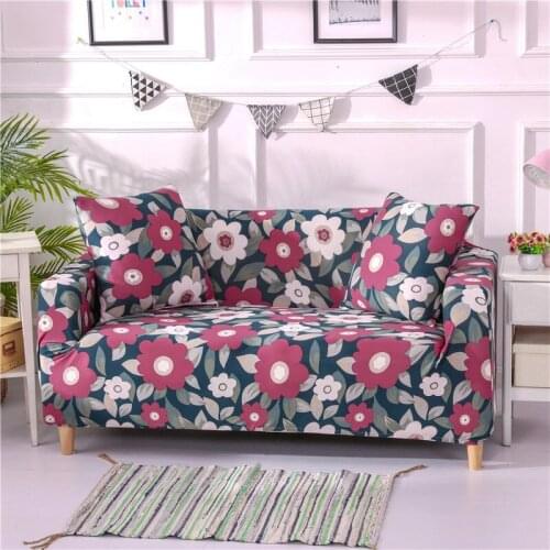 Geometry Elastic Spandex Sofa Cover Tight Wrap All-inclusive Couch Covers for Living Room Sectional Sofa Cover Seat