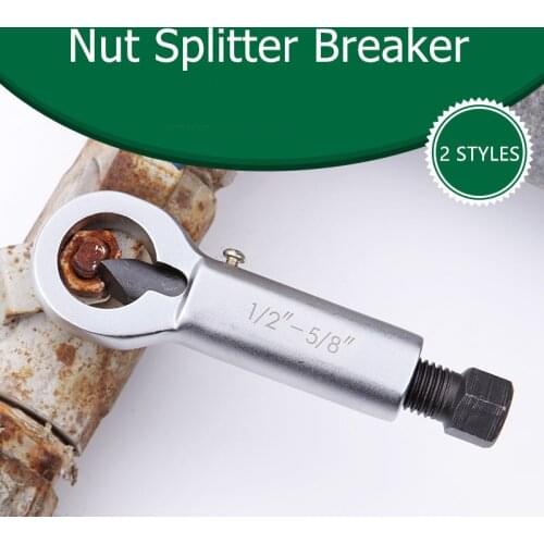 Nut Splitter Breaker Wrench 12.7-15.88mm/15.55-22.22mm Nut Remover Extractor Tools