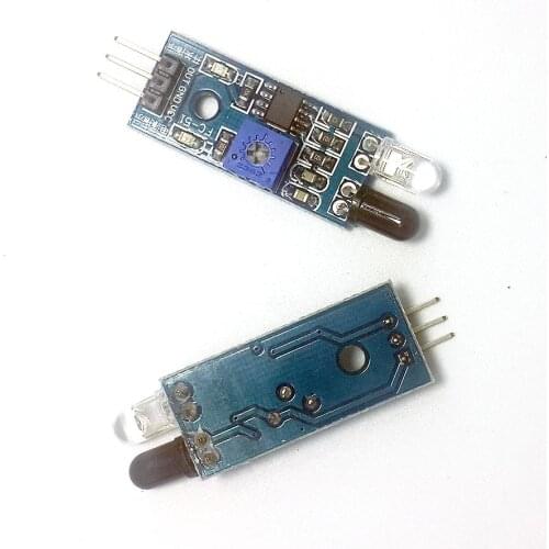 Infrared obstacle avoidance module, obstacle avoidance car sensor, black and white line recognition