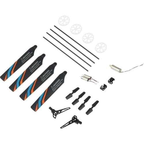 Spare Parts Kit Gears Main Rotor Blades Tail Motor for Wltoys XK K127 RC Helicopter Accessories