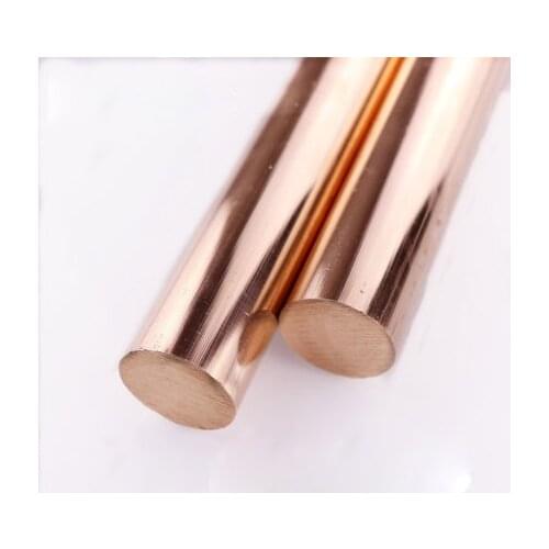1pcs 450mm long diameter 1mm/1.2mm/1.5mm/2mm/2.3mm/2.5mm/3mm/3.5mm/4mm/4.5mm/5mm copper rod thin round bar cuprum solid stick