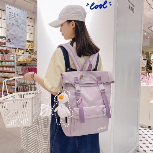 Fashion Womens Backpack School Backpacks Large Capacity School Bags For Girls Book Bag Waterproof Travel Bagpack Mochila