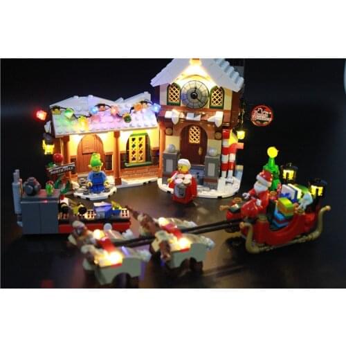 LED light up kit for 10245 Santas Workshop The Father Christmas' Working Room Winter (Only light set)