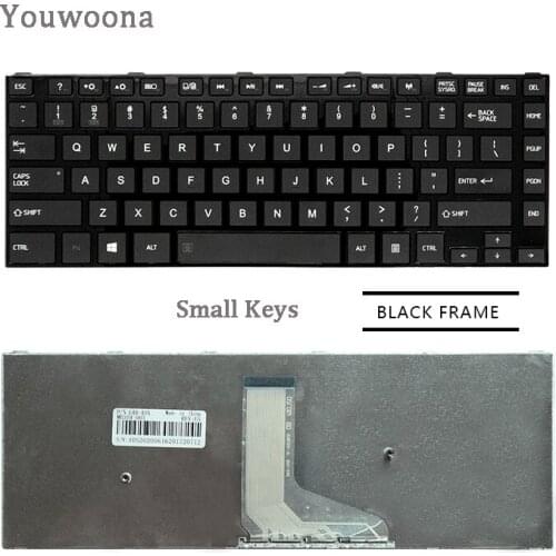 New Laptop Keyboard For Toshiba L40D-A C40-A C40D C40-A C45 C45T L40-A