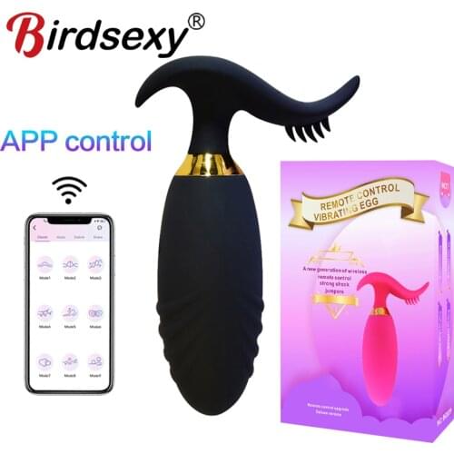 App Control Vibrator Love Eggs Wireless Control G-spot Clit Stimulator Vaginal Ball Female Masturbator Erotic Toys For Adults