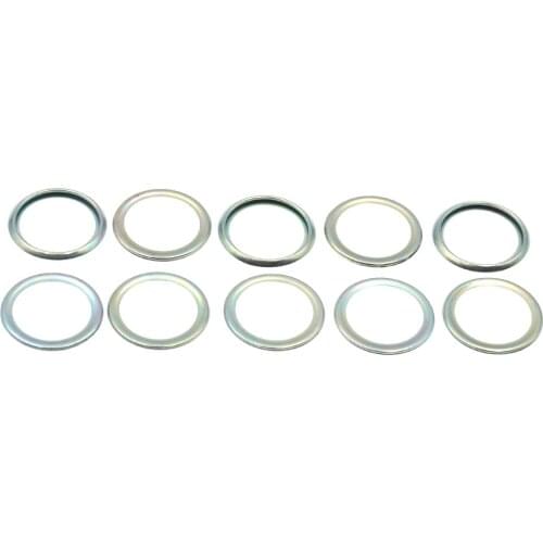 10pcs Car Oil Drain Plug Crush Washer Gaskets for Subaru Impreza Legacy Forester 1985-2018 11126AA000 Auto Accessories