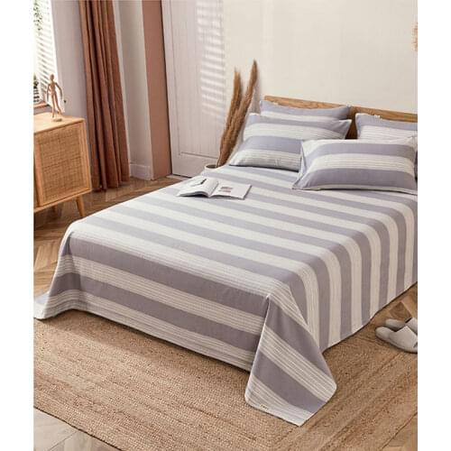 Imumem Bed sheets Pure cotton high end thickened old coarse cloth bed sheet
