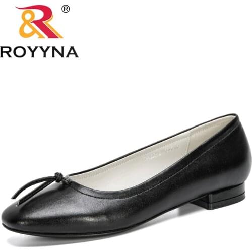 ROYYNA 2020 New Designers Casual Shoes Sweet Work Shoes Women On Foot Large Size Female Shoes Zapatos De Mujer Comfortable