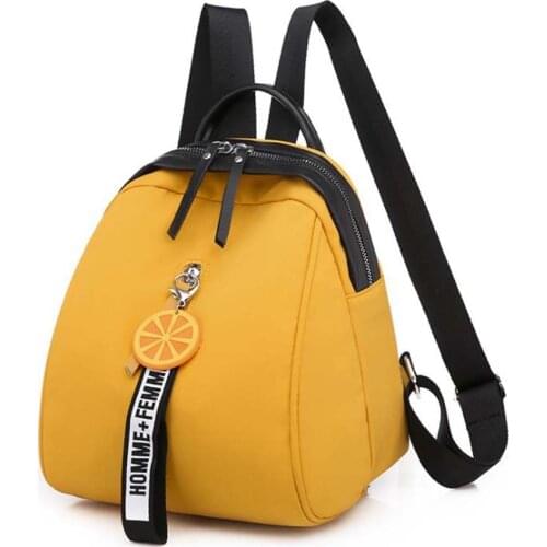 Woman Oxford Cloth Backpack Female Korean Style Small Waterproof Mini Shoulder Bag Travel Daypack Backpack Bag for Female Girls