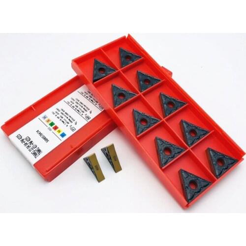 10PCS TNMG220404 PM 4225 high quality carbide blade metal tool TNMG 220404 machine tool accessories CNC lathe tool turning tool