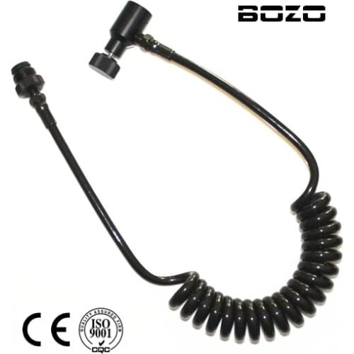 PCP paint accessories Paintball Coiled Remote Hose Thick Air Line iRemote C Version FREE SHIPPING