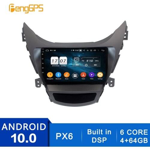 Android 10.0 DVD Player For Hyundai Elantra 2010-2013 Touchscreen Multimedia GPS Navigation Headunit Radio Carplay Mirror Link