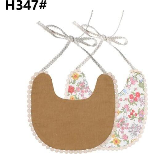 Multi-purpose Double-deck Infant Baby Girl Boy Bib Kid Toddler Dinner Feeding Tassel Cotton Linen Burp Cloths Saliva Towel