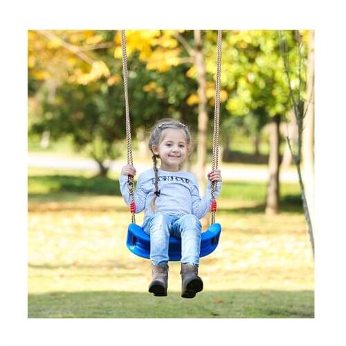 Children Indoor And Outdoor Swing Set Plastic Rainbow Swing Baby Recreation Facilities Accessories Seat Swing