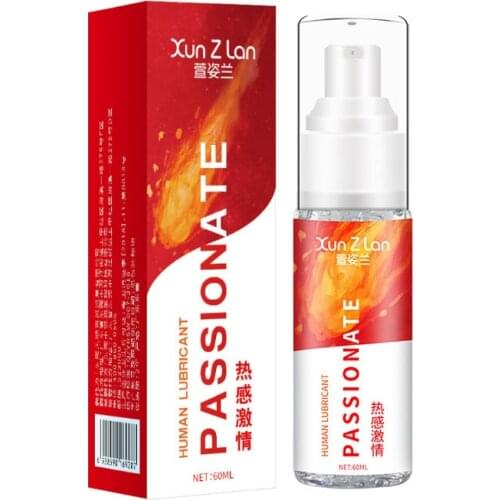 New 60ML Warming Heating Hot Lubricant for Sex Condom Liquid Orgasmic Gel Men Exciter Anal Sexual Tools Lube Pump Massage Oil
