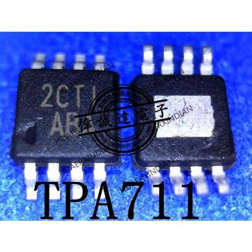 1Pieces new Original TPA711DGNR TPA711 type 2CTI ABA MSOP8 In stock real picture