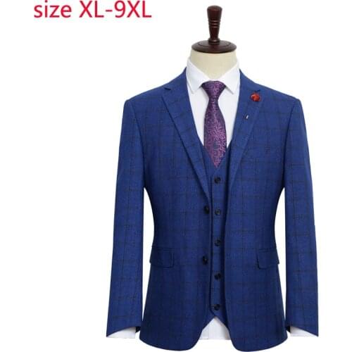 New Arrivla Men Loose Autumn Winter Handsome Super Large Single Breasted Casual Mens Suit Jacket Blazers Plus Size XL-7XL8XL9XL