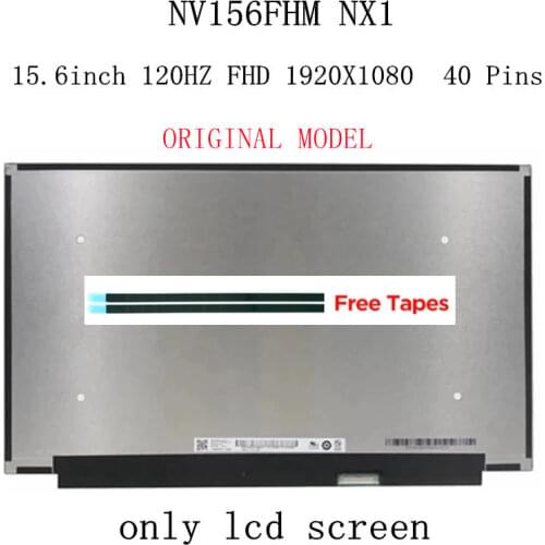 NV156FHM-NX1 15.6 " For BOE IPS NV156FHM-NX1 v8.0 LCD Display Screen Matrix 40 Pins 120HZ FHD 1920X1080 FRU 5D10W86614