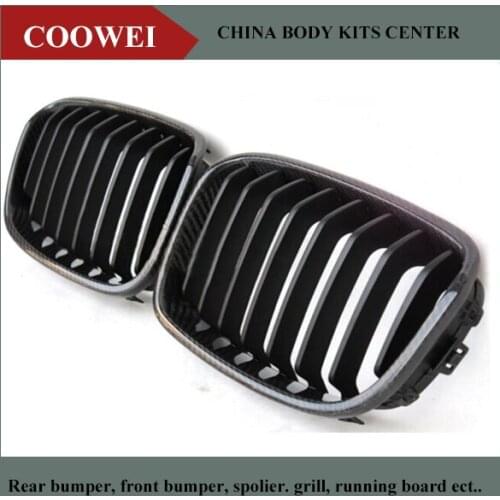 11-13 F20 carbon fiber Car Grill Grille,Front Mesh Grill For BMW(Fit For F20 11-13)