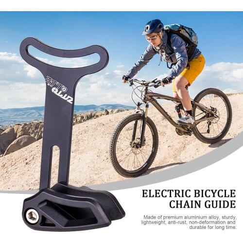 MTB Chain Guide Mount 1x Mountain Bike Pulley Chains Stabilizer Clamp Chain Guide For E Type Adjustable