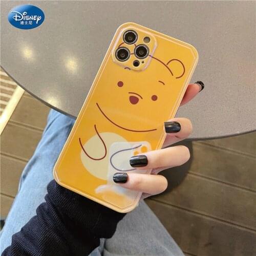 DISNEY 2021 Mickey Silicone Case for IPhone 11 Pro Xs Max iPhone 12 Official Liquid Silicon 360 Full Cover zz0513