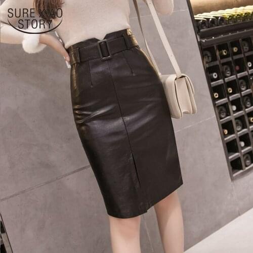 SURE XIAO STORY Slit Pencil Skirts