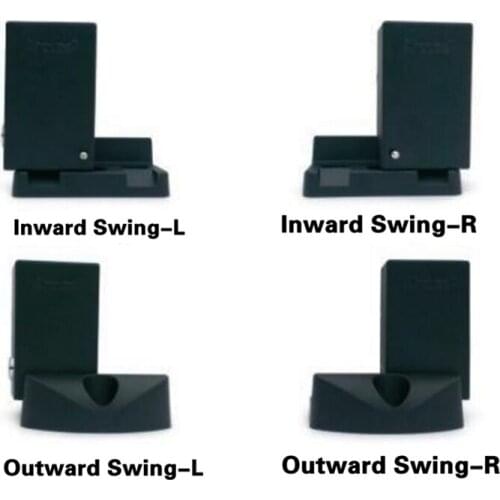 KINJOIN Black Electric Lock Latch For Swing Gate Electrical Deadbolt For Swing Gate Opener/EXTERIOR STRIKE FOR SWING GATE LOCK