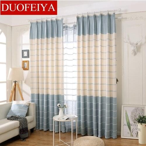 New British Curtains for Living Dining Room Bedroom Chenille Shading Style Curtains