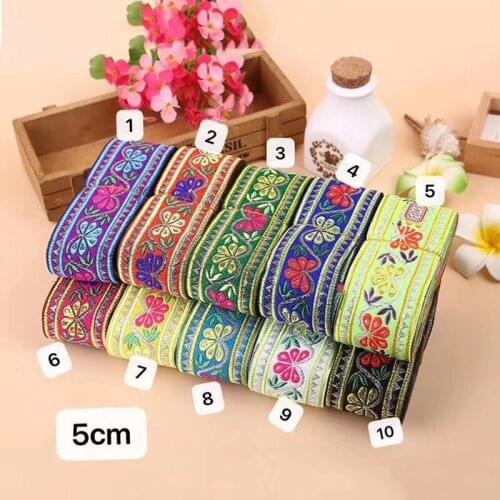 5cm ethnic style folk style nation style jacquard ribbon,jacquard webbing,garment ribbon,shoes ribbon,bag ribbon,QC05009F