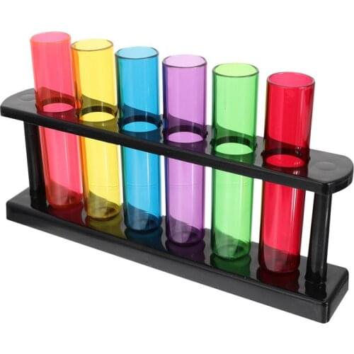 1 Set Plastic Test Tubes Transparent Test Tubes Practical Test Tubes For Science
