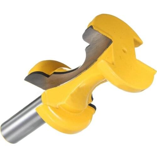 1pc Bullnose Nose Half Round Router Bits 1/2'' Shank Woodworking Cutter For Wood Cutter Power Tool