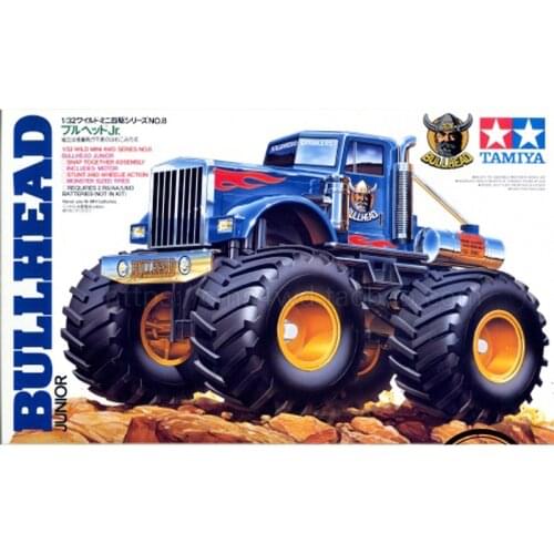 1PC TAMIYA Bull Head Wheeler Monster Truck 17008 BULLHEAD JUNIOR for Tamiya Mini 4WD Car Models