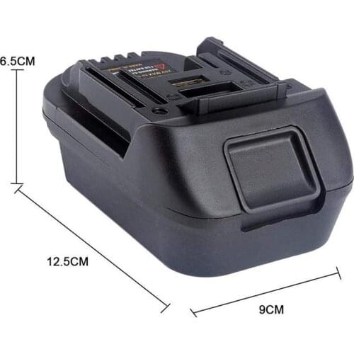 DM18M Battery Adapter for DEWALT DCB200 DCB205 20V Lithium for MILWAUKEE 20V Li-ion Battery for MAKITA BL1830 BL1840 BL1850 New