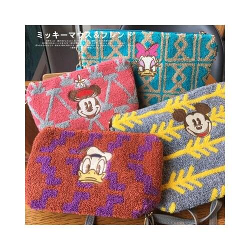 Free Shipping Japan Cartoon Mickey Donald Duck Cross-body Bag Shoulder Bag Mobile Phone Bag Girl Friend Gift