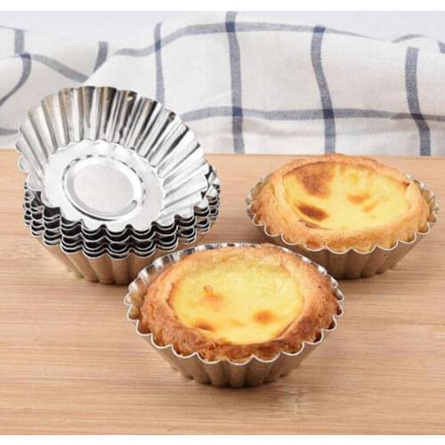 Egg Tart Baking Mold Cupcake Muffin Cake Mould Baking Mold Tart Pans Party Bakery DIY