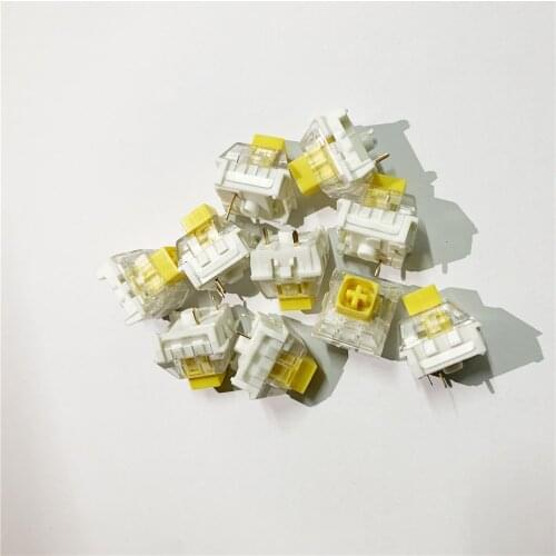 Kailh BOX Switches Wholesales Navy Royal Blue Pink 3 Pin Mute Switches SMD LED Crystal Jade 5 pin Switch For Mechanical Keyboard