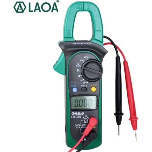 LAOA Clamp Multimeter AC/DC Voltage Currency Test Professional Digital Multimeter LA814202