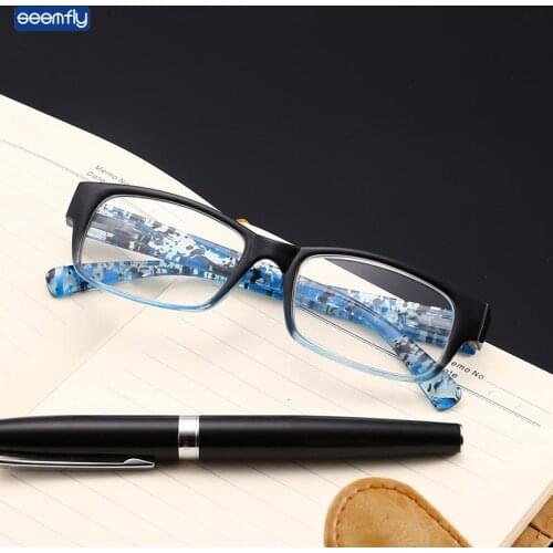 Seemfly Reading Glasses for Parents Best Gift Fashion Comfortable Resin Glassware Classic Square Glasses for Women Men Light