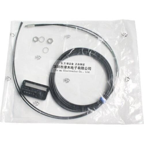 Original optical fiber sensor E32-DC200 2M reflection M6 probe 6months warranty