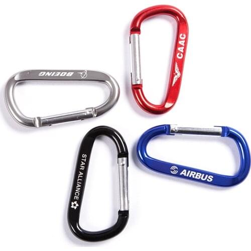 4 Colors Personality Airbus Boeeing Star Alliance CAAC Buckle Special Gift for Aviation Lover Simple Design