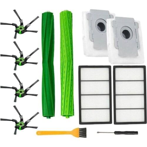 Roll Brush Filters Dust Bag Replacement for IRobot Roomba S9 S9+ Sweeping Robot Vacuum Cleaner Parts Accessories