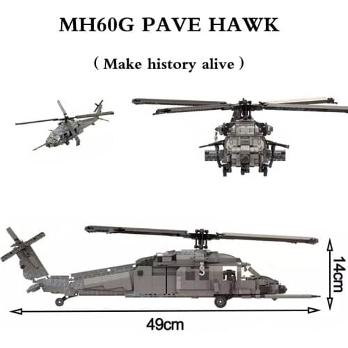 WW2 Helicopter Aircraft Building Blocks US Special Forces WW2 Figures Bricks Soldiers Weapons Armys Accessories Model Toys