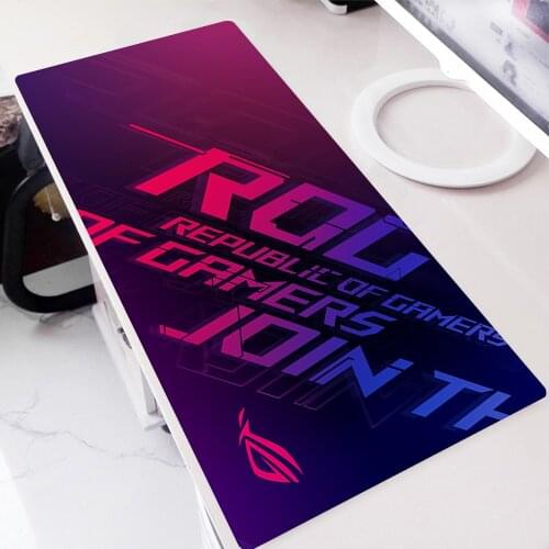 ASUS Pad Mouse Xxl Pc Gaming Carpet Mat Rug Keyboard Kawaii Gamer Cute Accessories Mause Anime Girl Desk Mats Pads Mausepad Hot