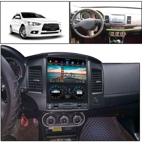 For Mitsubishi Lancer 2007 - 2017 Android 9 PX6 car radio car multimedia gps navigation Stereo autoradio px6 carplay