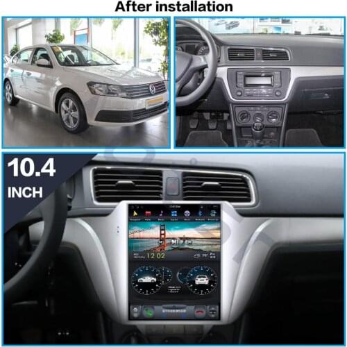 Aotsr Tesla 10.4“ Android 8.1 Vertical screen Car DVD Multimedia player GPS Navigation For Volkswagen Lavida 2016-2018 carplay