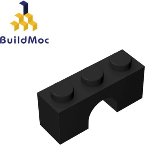 BuildMOC Assembles Particles 4490 1x3 For Building Blocks Parts DIY enlighten block Bricks Kids Toys